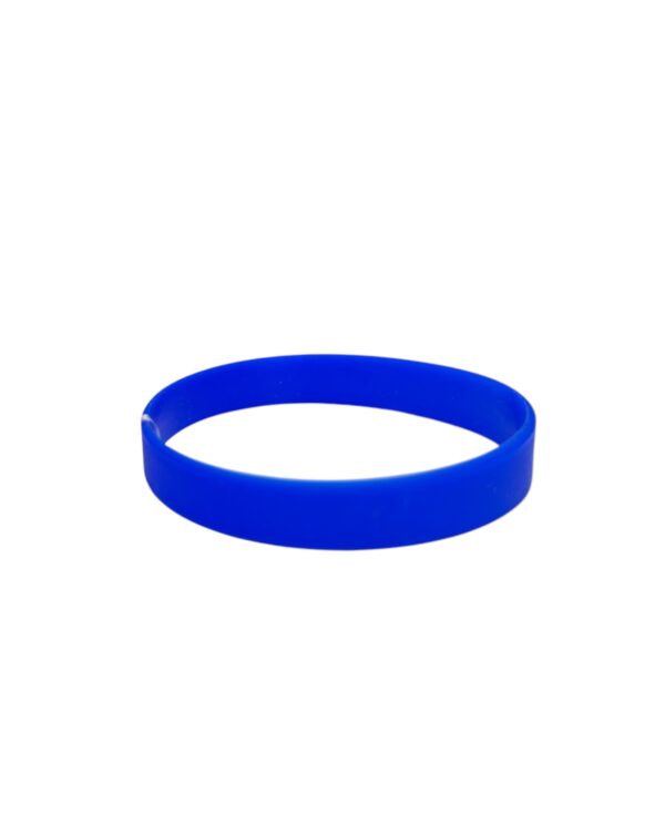 PULSERAS DE SILICON AZUL