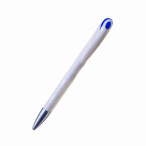 LAPICEROS PROMOCIONALES BLANCO CON DETALLE AZUL