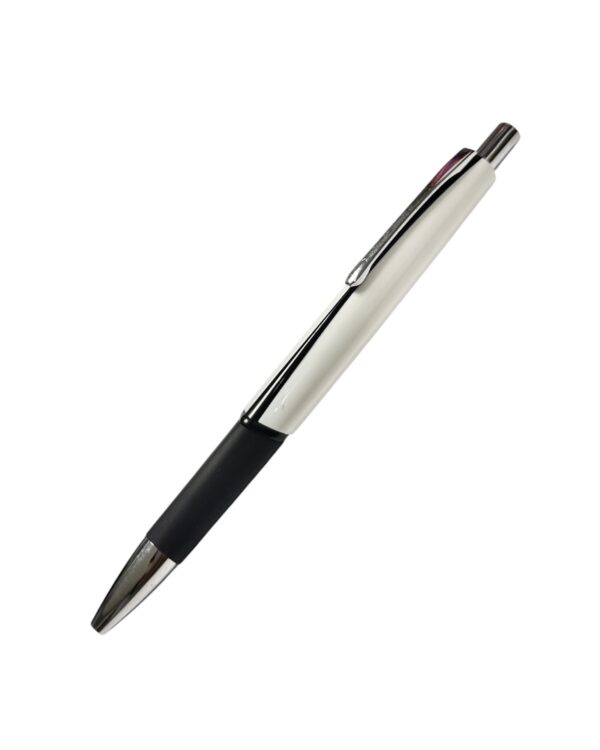 BOLIGRAFO DE PLÁSTICO BLANCO Y NEGRO