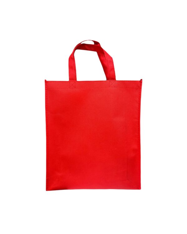 BOLSAS DE POLIPROPILENO ROJO COSIDO 13x15x4 PULGADAS