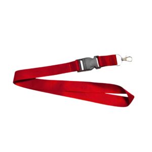 LANYARD ROJO 1 PULGADA