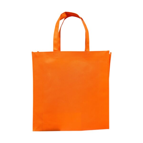 BOLSO DE POLIPROPILENO NARANJA 15x15x4 PULGADAS