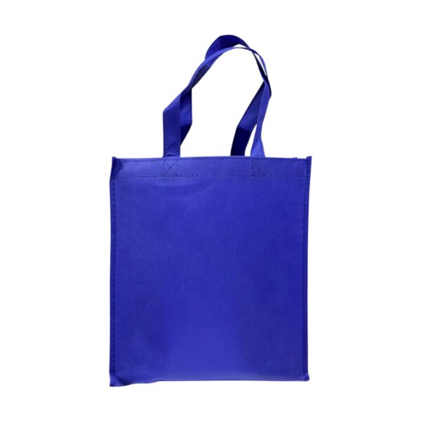 BOLSO DE POLIPROPILENO AZUL NAVY (MARINO) 12x13x3 PULGADAS