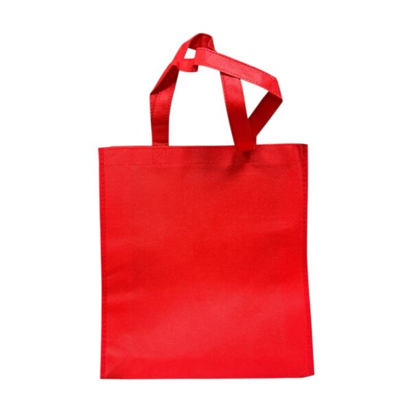 BOLSO DE POLIPROPILENO ROJO 12x13x3 PULGADAS