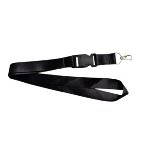 LANYARD NEGRO 1 PULGADA