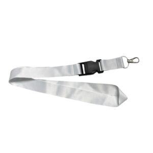 LANYARD BLANCO DE SUBLIMACIÓN 1 PULGADA
