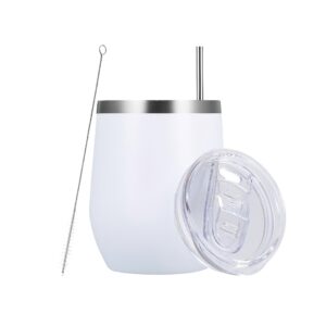 VASO VINERO NO SUBLIMABLE CON SORBETE DE METAL