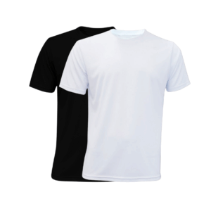 TSHIRT DRY FIT OJO DE ANGEL BLANCO/NEGRO