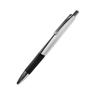 LAPICERO BLANCO CON LINEA AZUL/ROJO/NEGRO