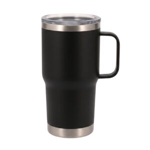 VASO CON ASA EN NEGRO / AZUL NAVY / BLANCO / PLATEADO DE 20 ONZAS
